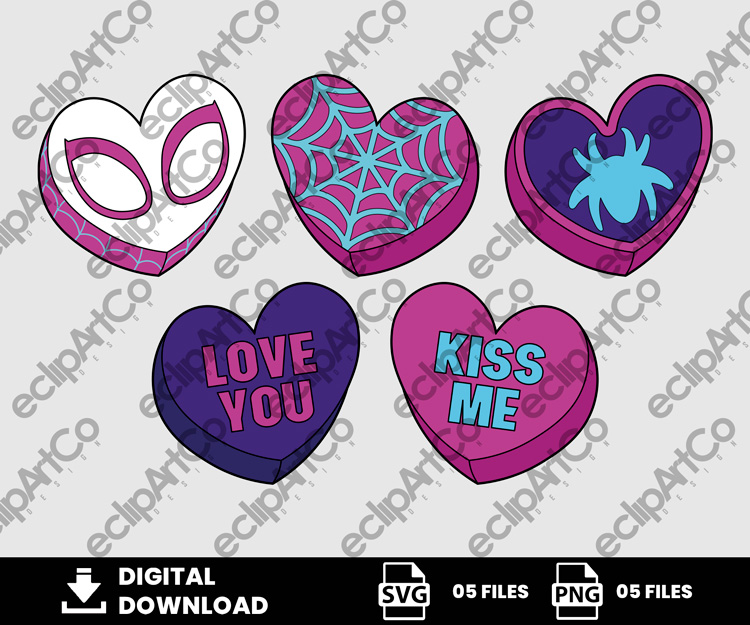 05 Clipart - Spidey and His Amazing Friends Sweetheart Png, Gwen Png, Ghost Spider Png