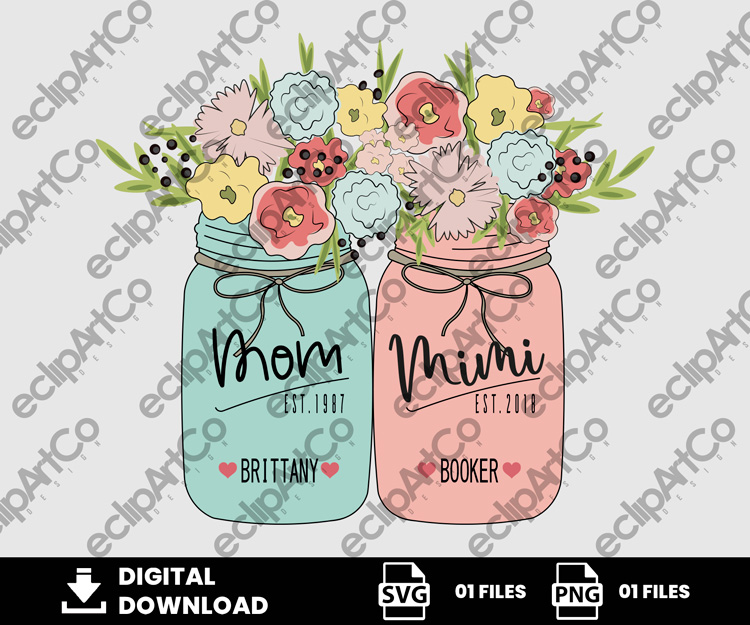 01 Clipart - Mom - Mimi