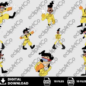 10 Clipart - Goofy Powerline Svg, Goofy Powerline Png, Goofy Svg, Powerline Svg