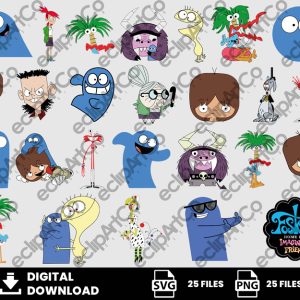 25 Clipart - Foster Home for Imaginary friends Svg