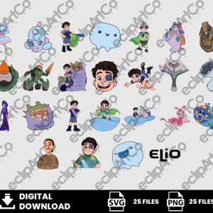 25 Clipart - Elio Svg, Elio Png, Glordon Svg, Lord Grigon Svg