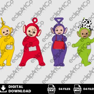 04 Clipart - Teletubbies Png, Teletubbies Svg