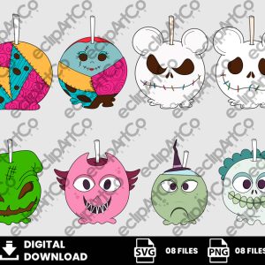 06 Clipart - Halloween Png, Candy Apple Png, Halloween Candy Apple Png, Candy Apple Mickey Png