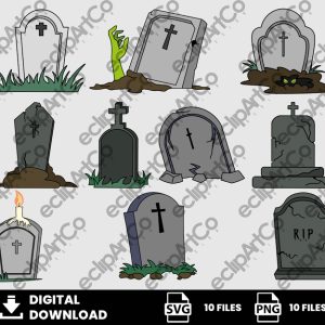 10 Clipart - Gravestones Png, Gravestones Svg, Gravestones Halloween Svg, Gravestones Halloween Png