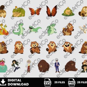 25 Clipart - Hoppers Clipart, Tom Lizard Png, Mabel Png, Movie Png, Digital Download
