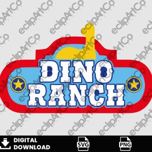 01 Clipart - Logo Dino Ranch