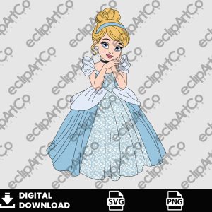 01 Clipart - Cinderella